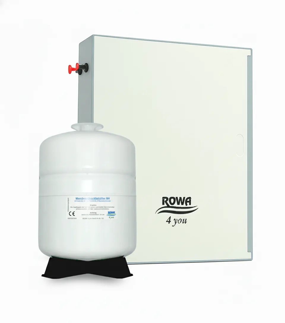 Fresh-RO im geschlossenen Gehäuse mit separatem Wasserreservoir